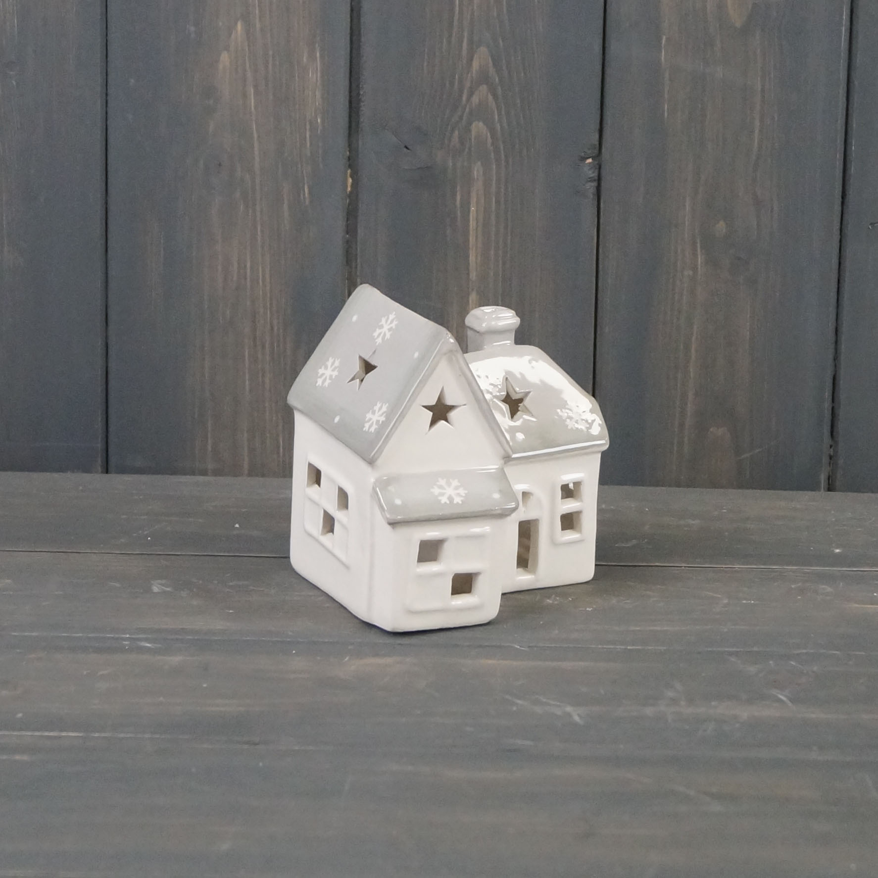 Ceramic Star Tealight House detail page
